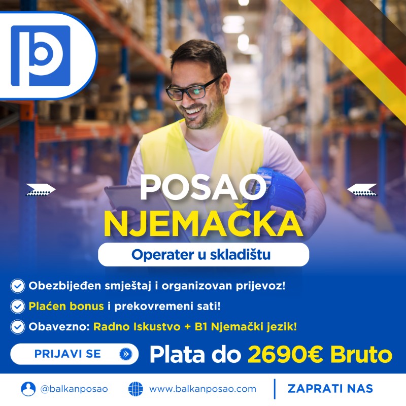 Operater u skladištu