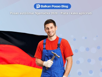 Posao Autolimar Njemačka 2026 – Aktivni oglas, plata i kako aplicirati iz BiH i Srbije