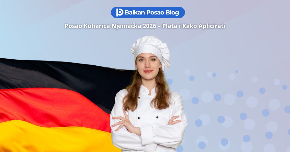 Posao Kuharica Njemačka 2026 | Aktivni oglas, plata i kako aplicirati iz BiH i Srbije