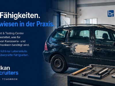 Balkan Recruiters erweitert sein Assessment Center für Karosserie- und Fahrzeugbaumechaniker