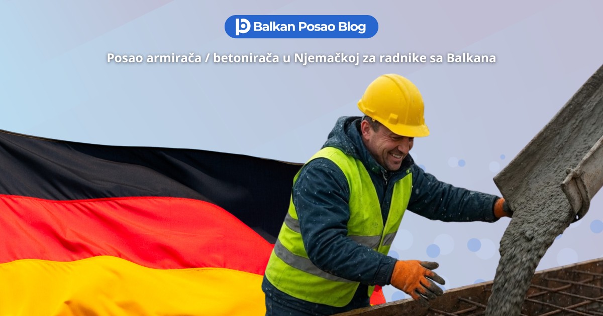 Rad u Njemačkoj za armirače i betonirače | Kako pronaći siguran posao?