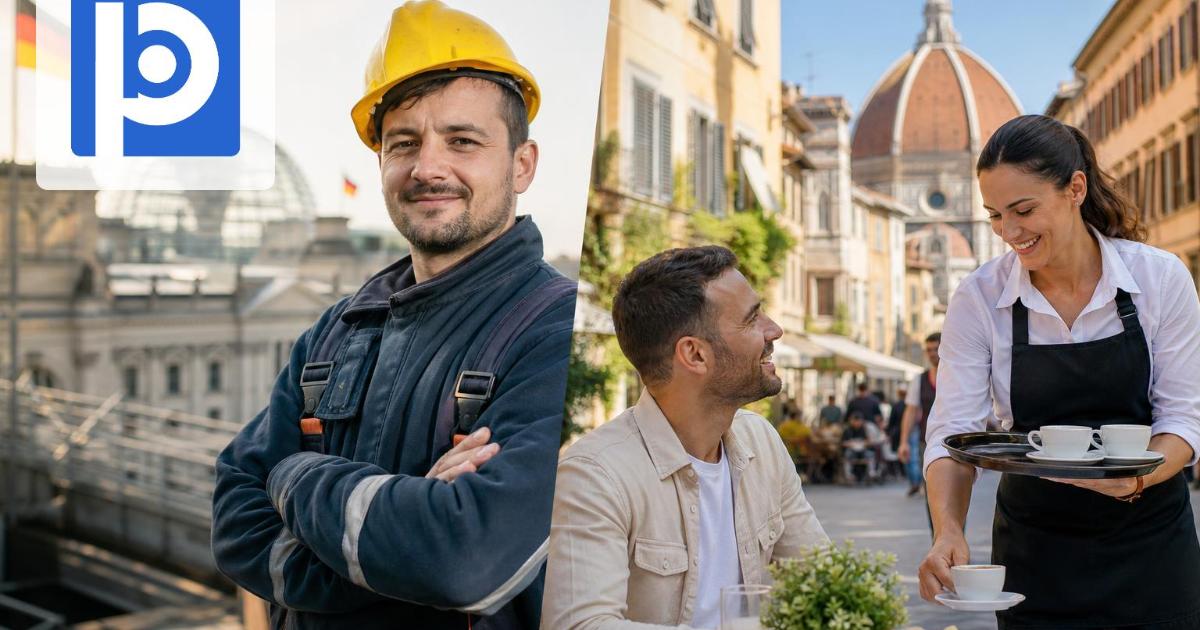 Германија или Италија за работа: Која е подобра?
