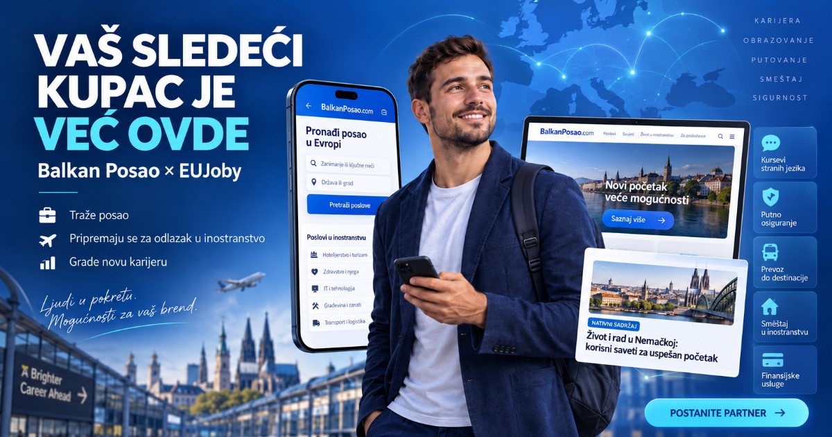 Vaši budući kupci već traže posao | Predstavite im se u pravom trenutku