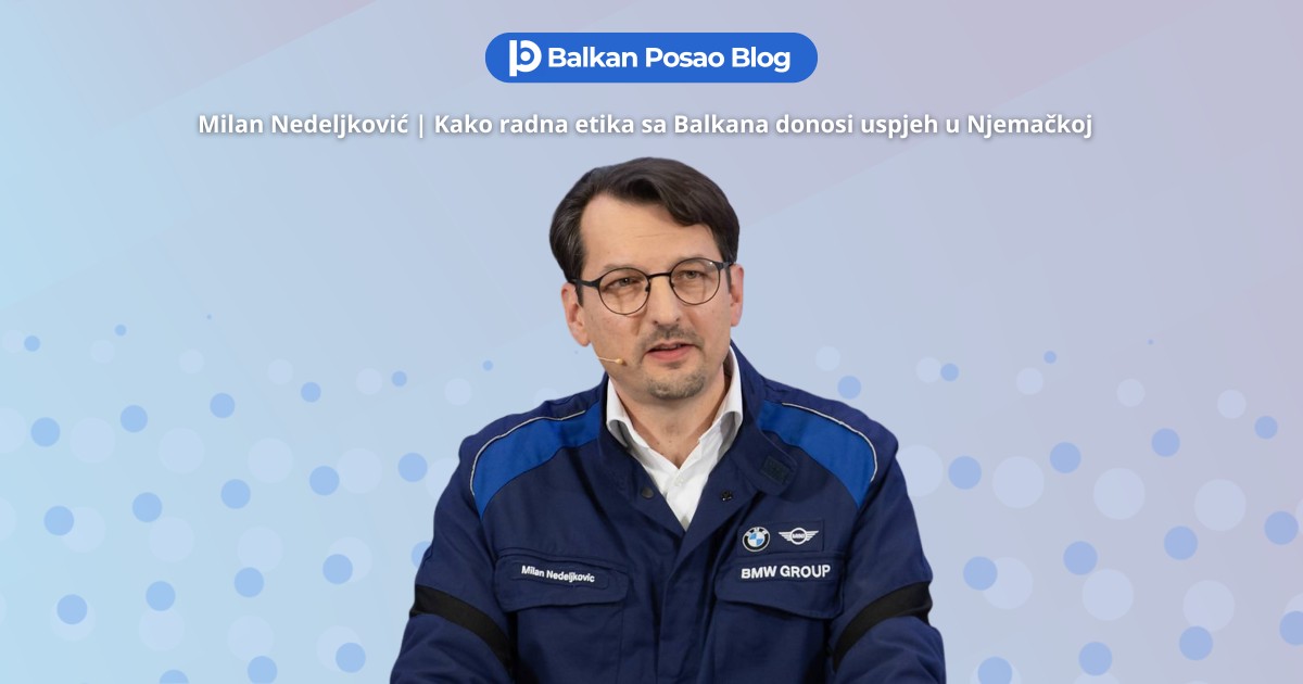 Kako je Srbin stigao do vrha BMW-a | Šta priča Milana Nedeljkovića govori o radu u Njemačkoj