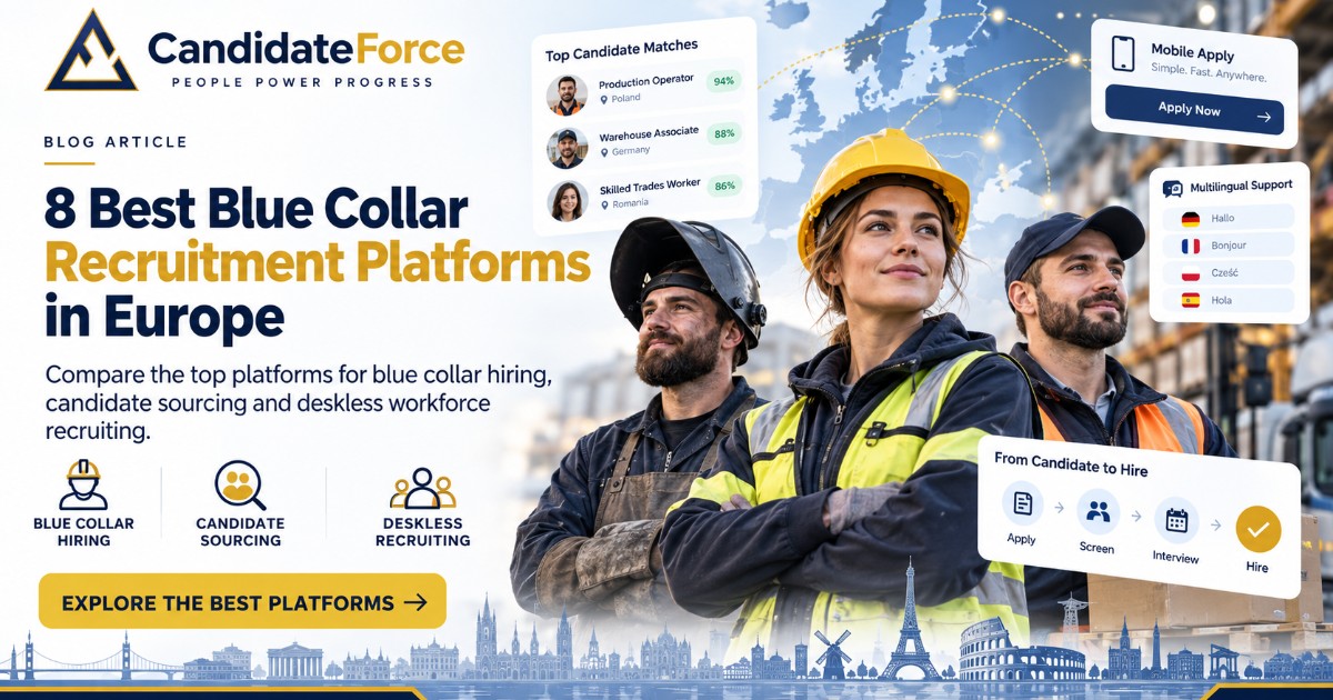 8 Best Blue Collar Recruitment Platforms in Europe 2026/2027