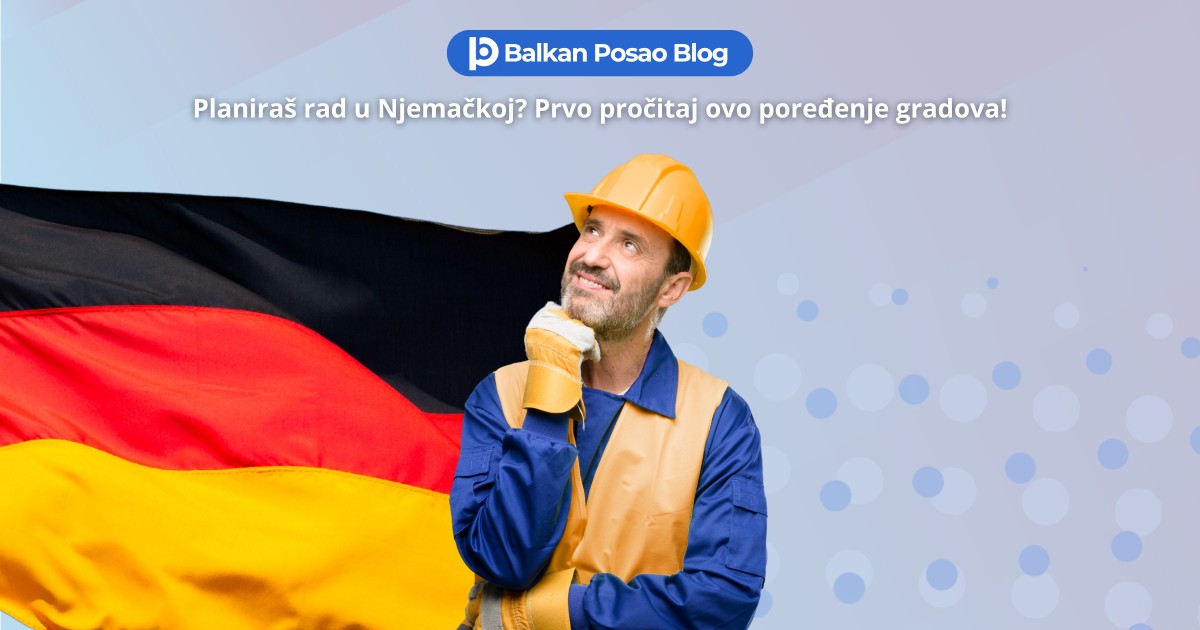 Posao Minhen, Frankfurt, Berlin i Stuttgart: Gdje je najlakše dobiti posao?