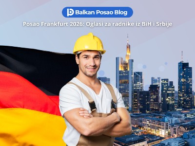 Posao Frankfurt 2026: Konkretni oglasi za radnike iz BiH i Srbije i kako aplicirati ove sedmice