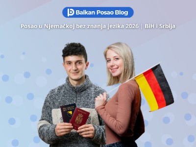 Posao u Njemačkoj bez znanja jezika 2026: Koja zanimanja su dostupna i kako aplicirati iz BiH i Srbije
