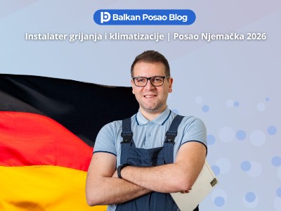 Posao instalatera za grijanje i klimatizaciju u Njemačkoj 2026 – Aktivni oglas, plata i kako aplicirati iz BiH i Srbije