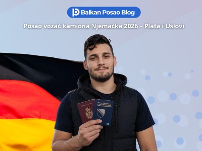 Posao vozač teretnog vozila Njemačka 2026: Aktivni oglas, uslovi, plata i kako aplicirati iz BiH i Srbije